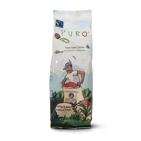Puro Decaf Coffee Beans 250g